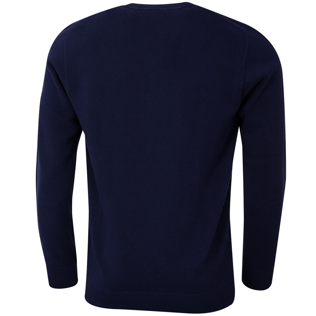 Lacoste Mens Classic V-Neck Pique Cotton Ribbed Long Sleeve Sweater 25/% OFF RRP