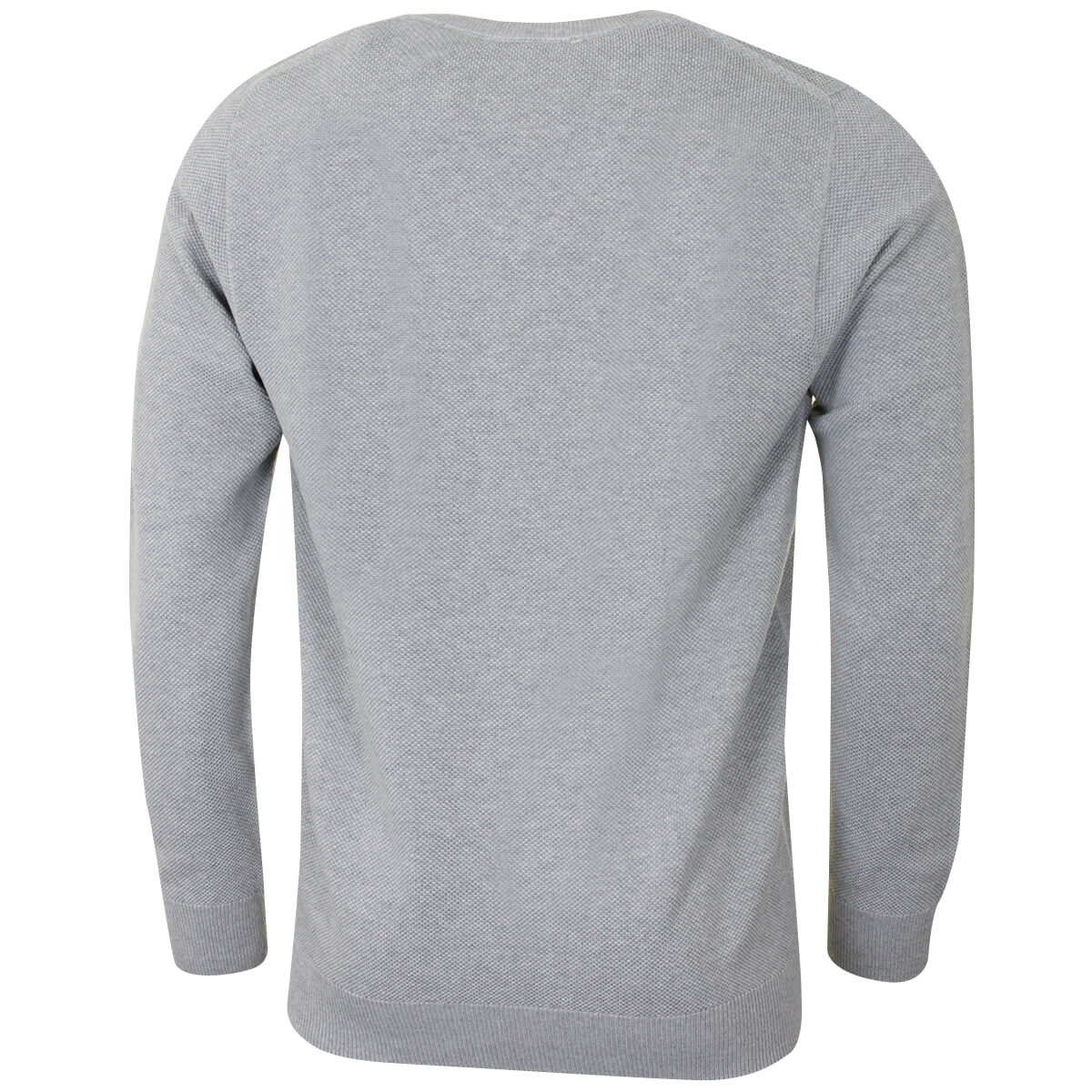 Lacoste Mens Classic V-Neck Pique Cotton Ribbed Long Sleeve Sweater 25/% OFF RRP