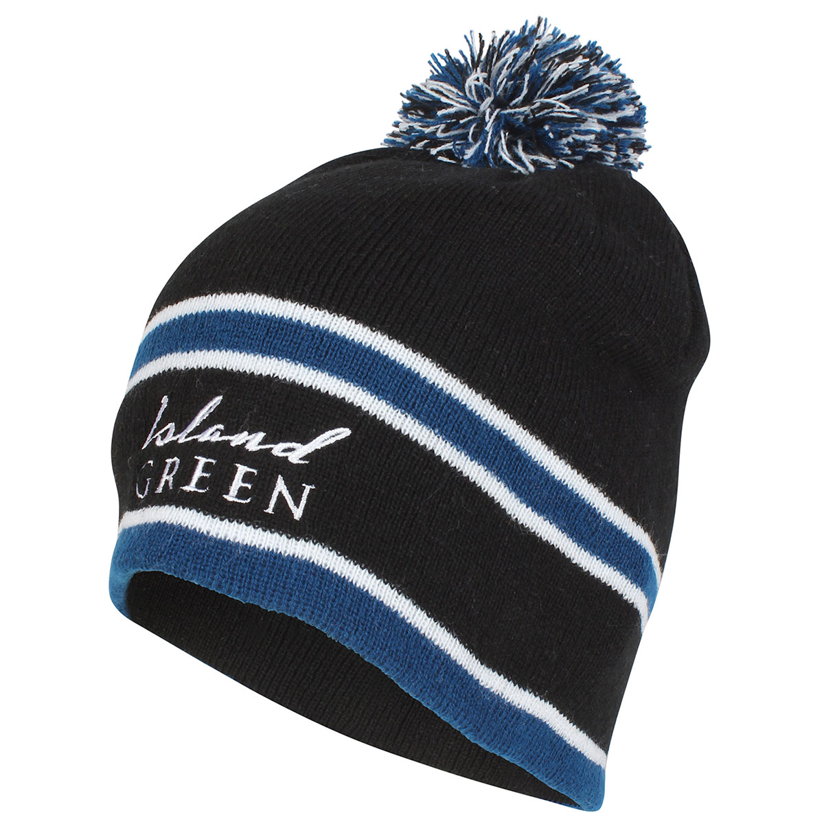 Island Green 2016 Mens Winter Knitted Golf Bobble Beanie Hat IGHAT1631