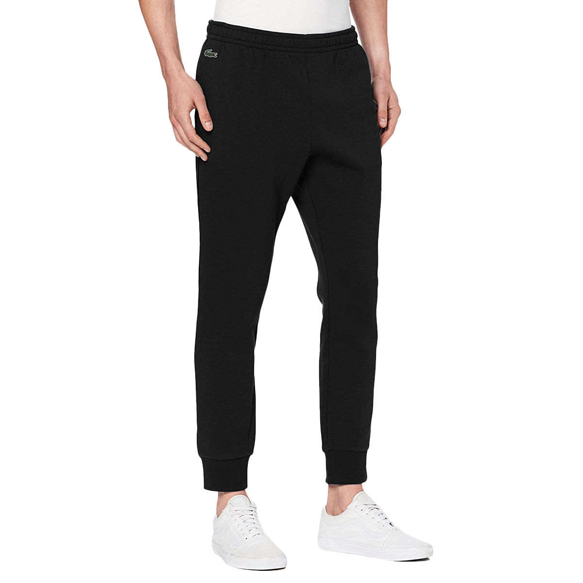 Lacoste Mens 2020 Seasonal Brushed Fleece Elasticated Waist Piped Tracksuit