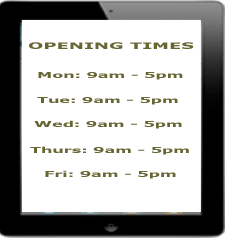 opening times