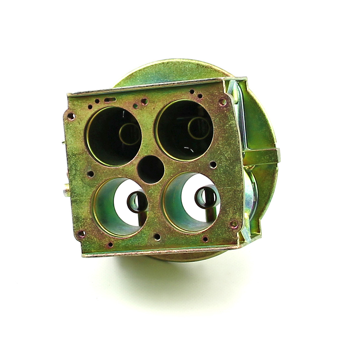 Cast Aluminum 4 Barrel Carburetor Main Body Air Horn Choke Mech