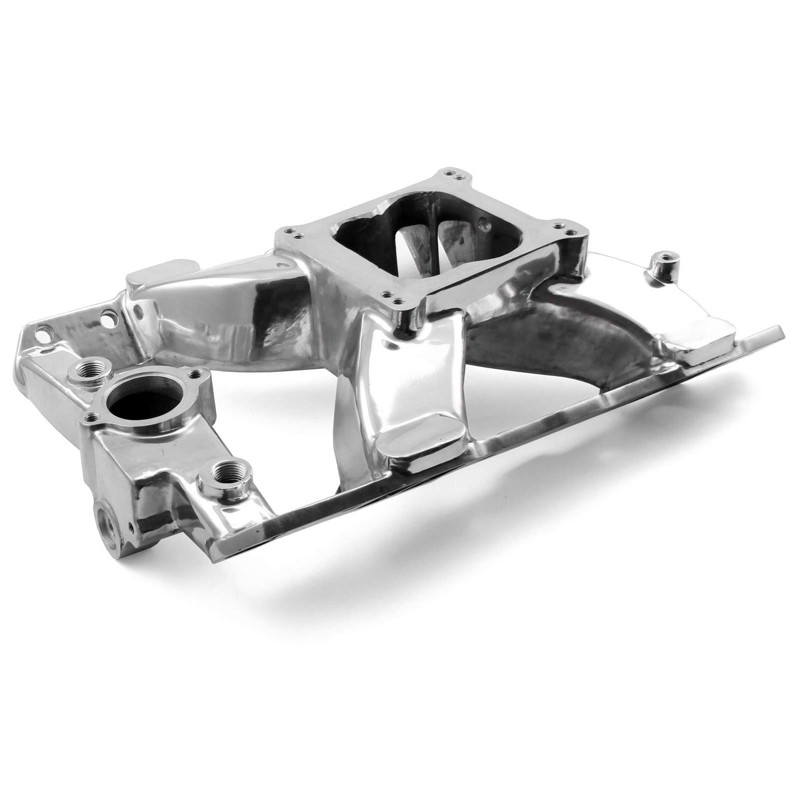 Pontiac 326 350 389 400 421 428 455 Shootout Intake Manifold Polished