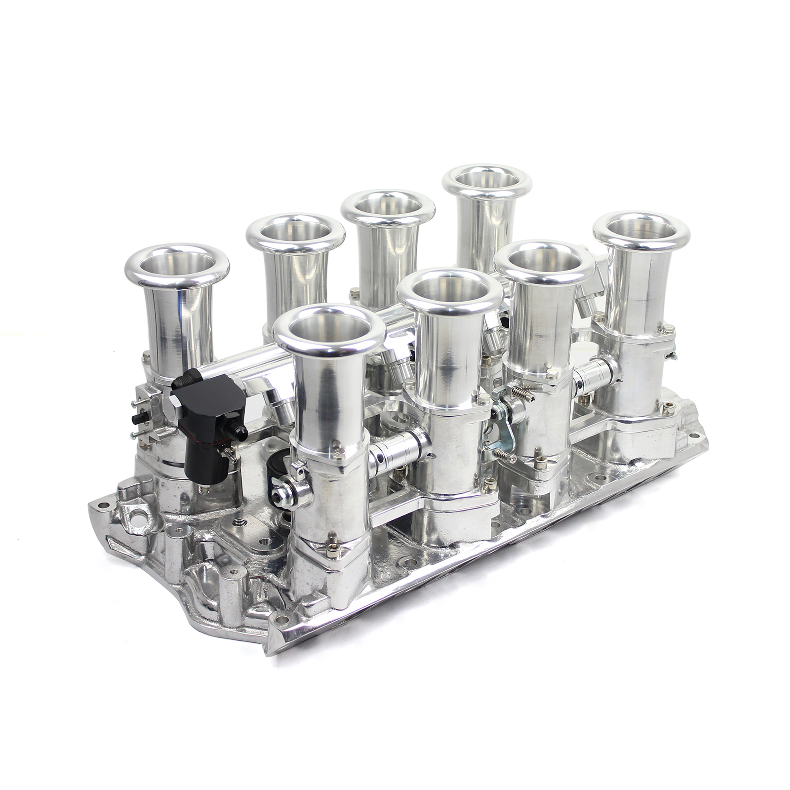 Ford 351W Windsor Down Draft EFI Stack Intake Manifold System Complete eBay