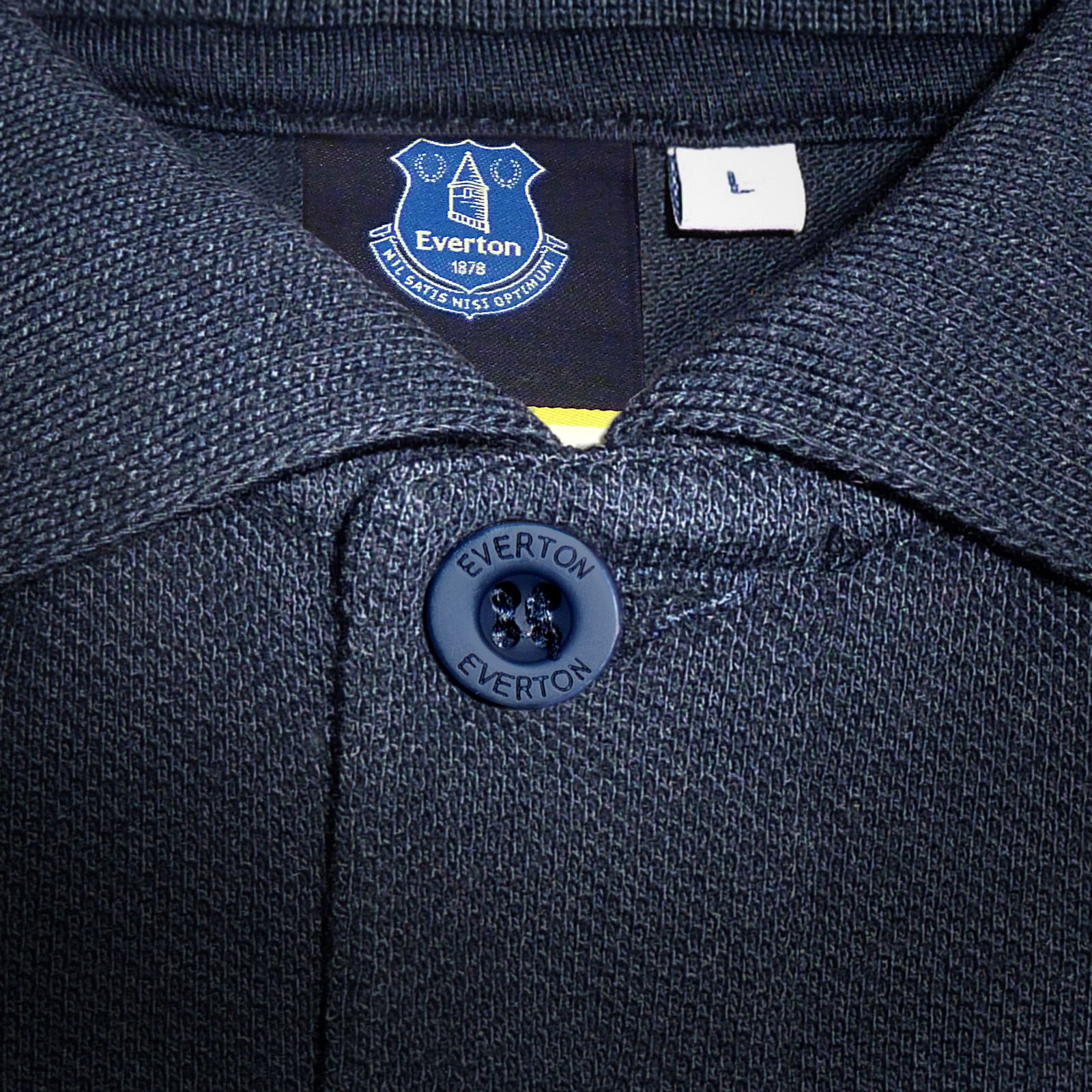 Everton FC Officiel Football Cadeau Homme Crest Polo Shirt