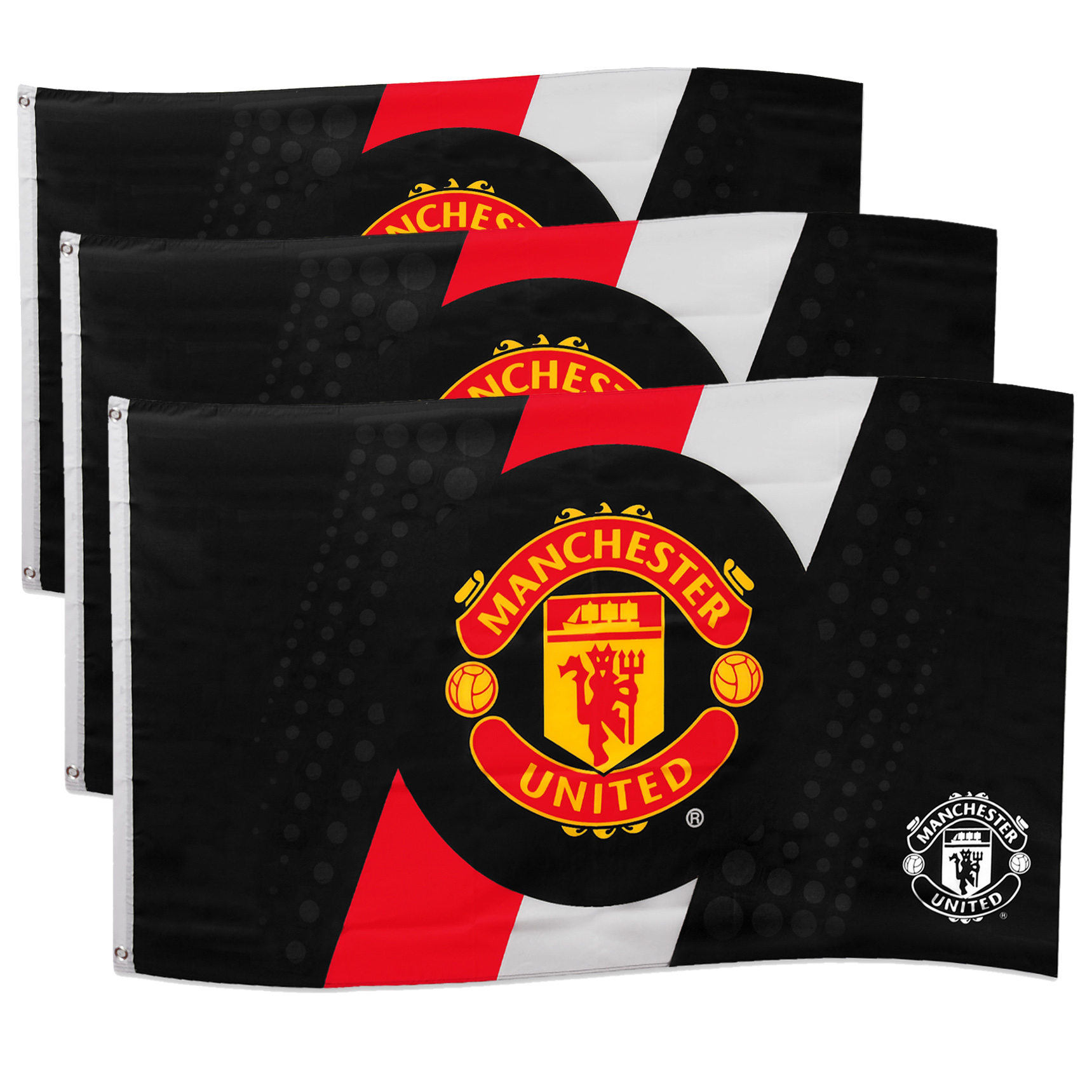 Manchester United FC Official Soccer Gift 5x3ft Crest Body Flag eBay