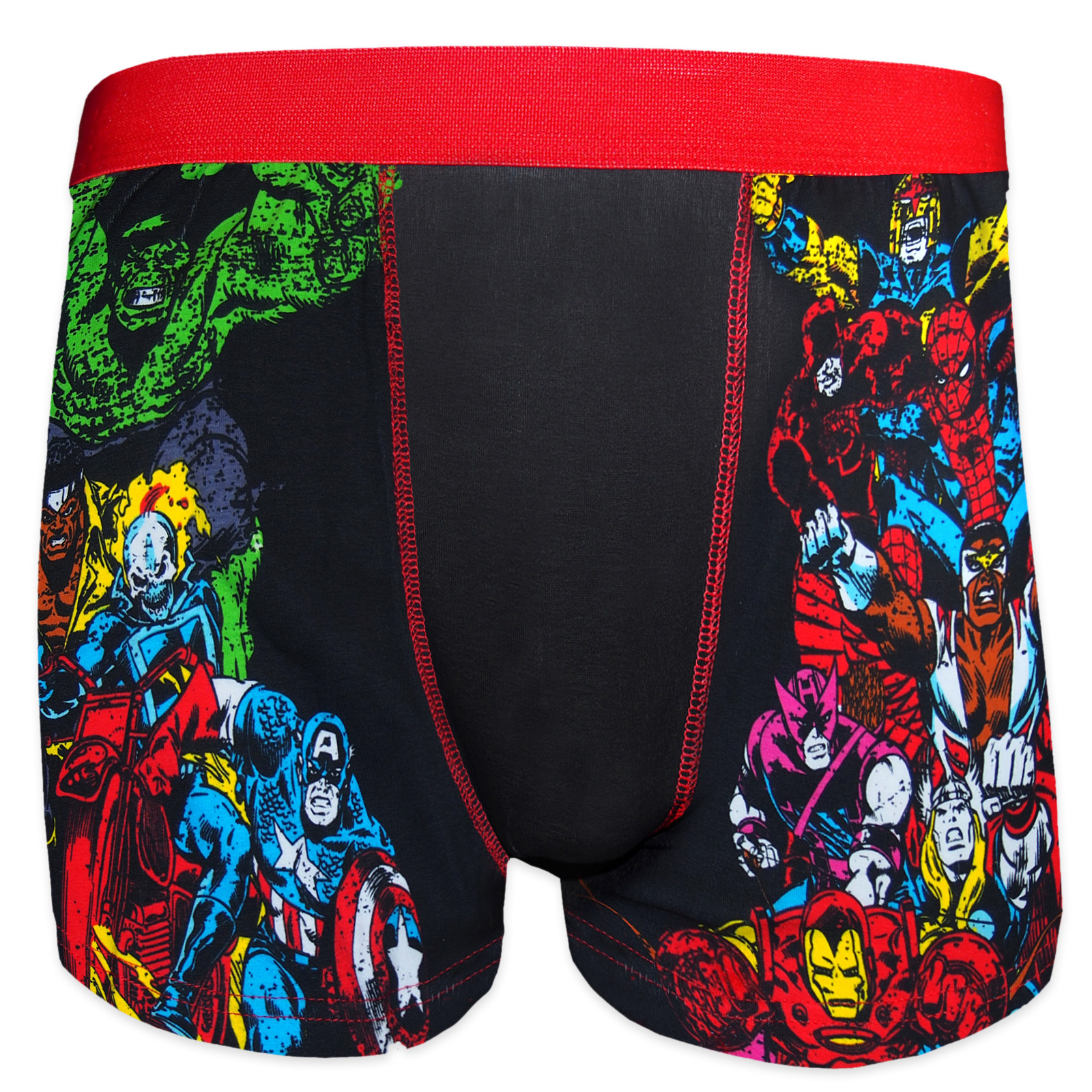 Marvel Comics Iron Man Hulk Official Gift 1 Pair Mens Boxer Shorts