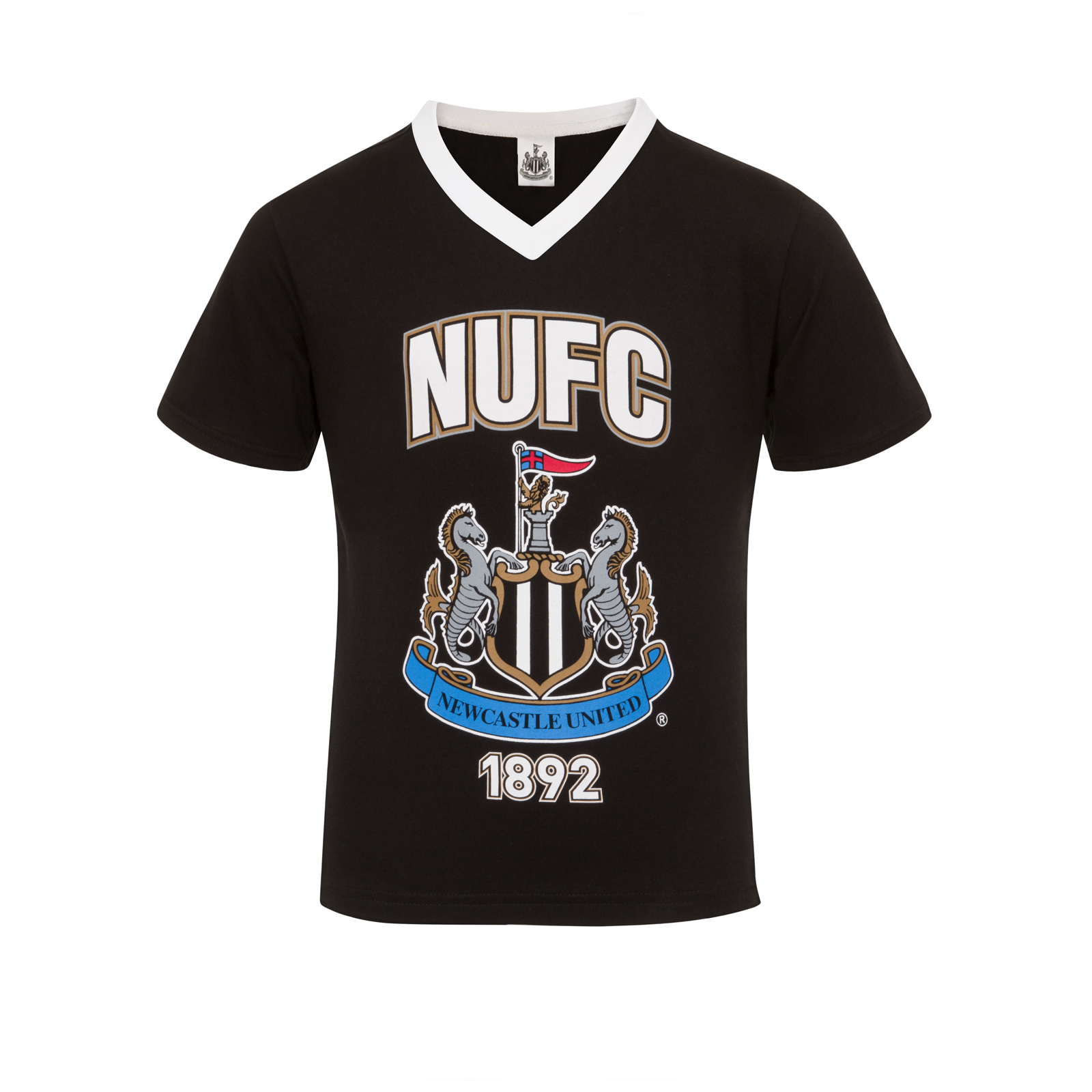 Offizielles Merchandise Herren Schlafanzug-Shorty Newcastle United FC