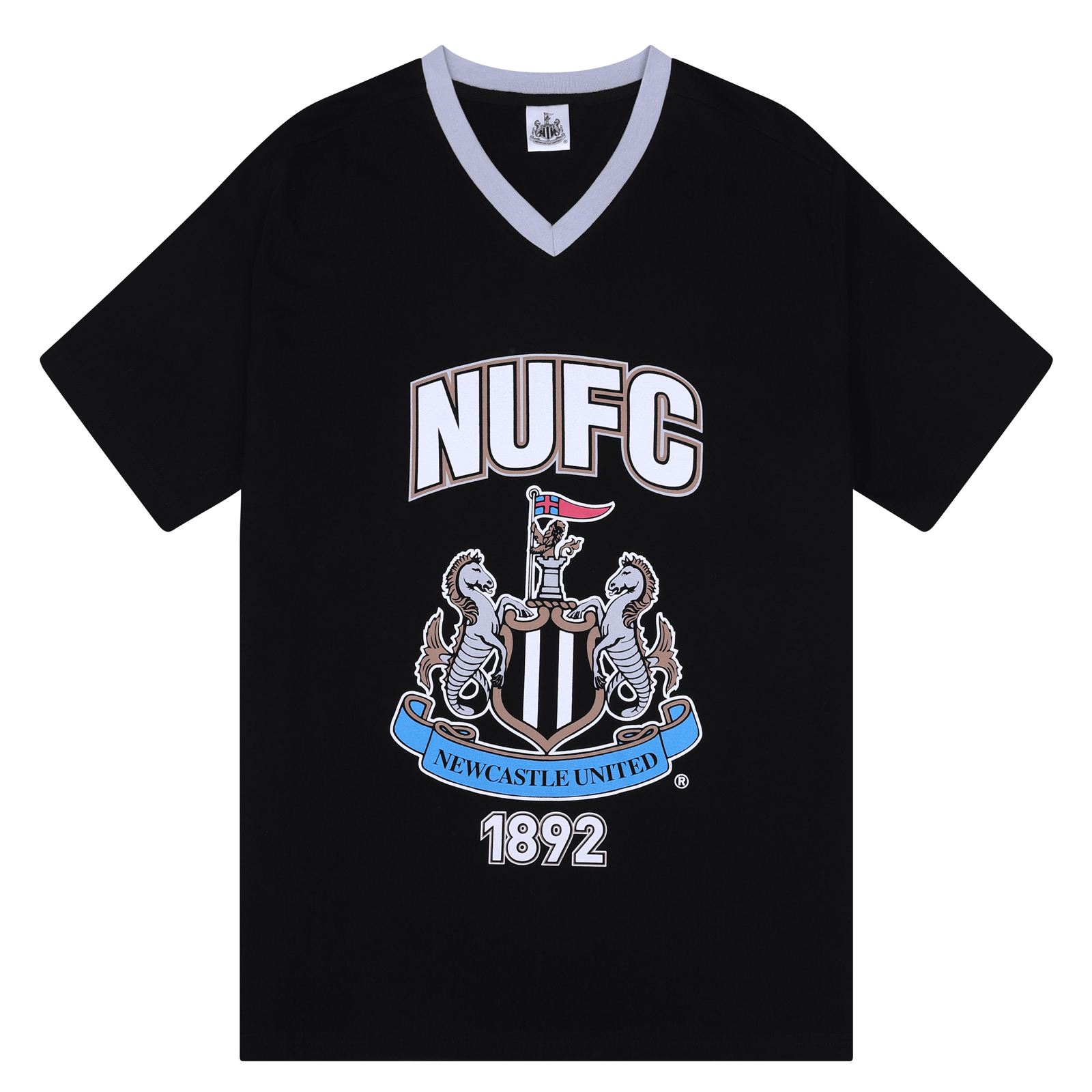 Offizielles Merchandise Herren Schlafanzug-Shorty Newcastle United FC