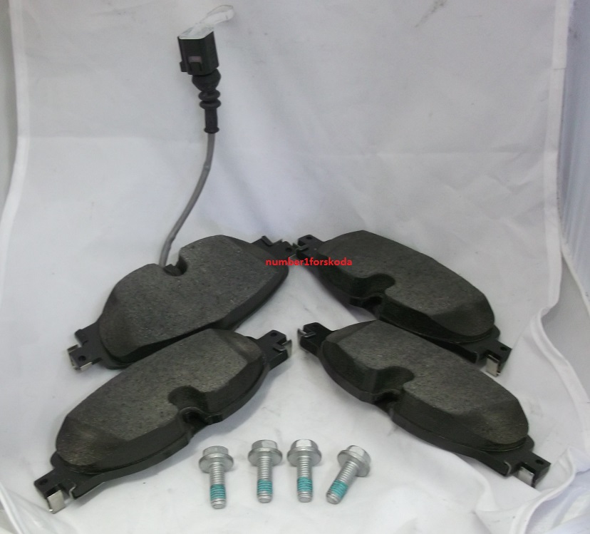 GENUINE AUDI FRONT BRAKE PADS 8V0698151