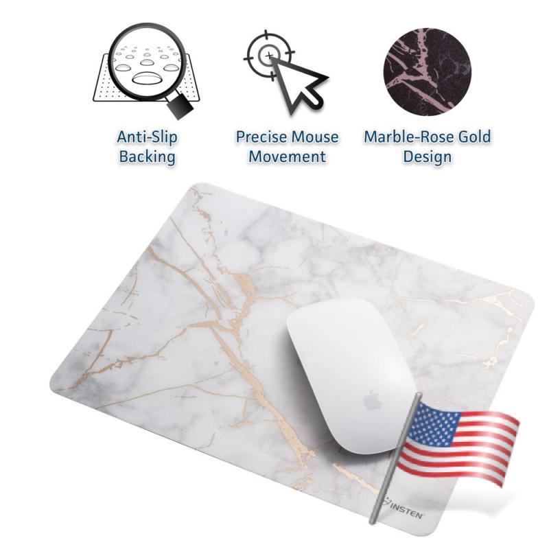 Marble Designs Non-Slip Mouse Pad Mousepad Mat For Gaming Computer PC