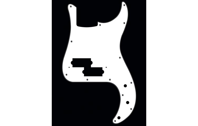 46 colours: Precision Bass Scratchplate/Pickguard Pick Guard for P-Bass - Bild 75 von 83