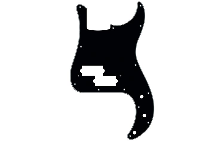 46 colours: Precision Bass Scratchplate/Pickguard Pick Guard for P-Bass - Bild 11 von 83