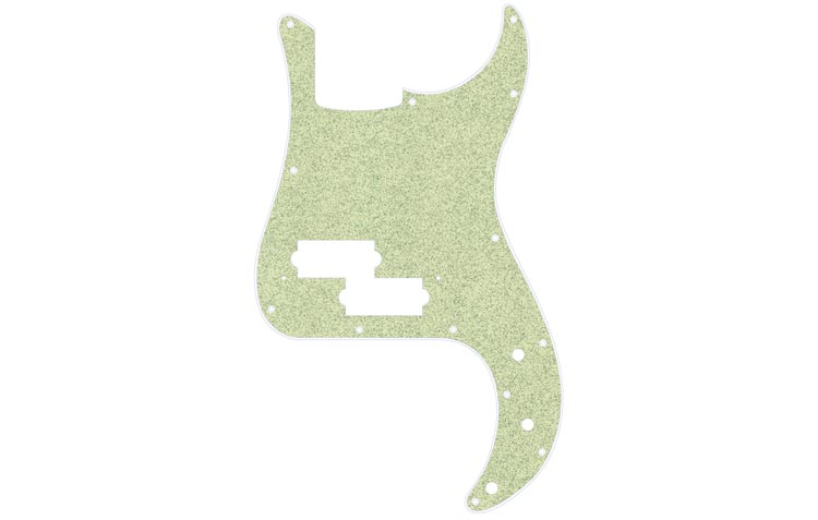 46 colours: Precision Bass Scratchplate/Pickguard Pick Guard for P-Bass - Bild 29 von 83