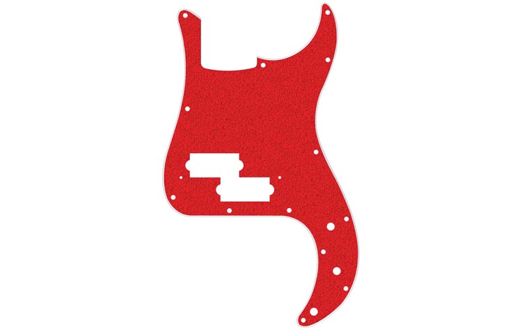 46 colours: Precision Bass Scratchplate/Pickguard Pick Guard for P-Bass - Bild 55 von 83