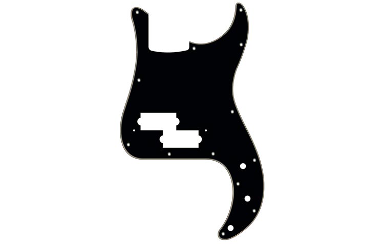46 colours: Precision Bass Scratchplate/Pickguard Pick Guard for P-Bass - Bild 17 von 83