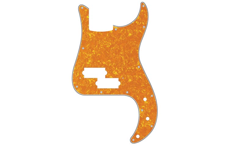 46 colours: Precision Bass Scratchplate/Pickguard Pick Guard for P-Bass - Bild 81 von 83