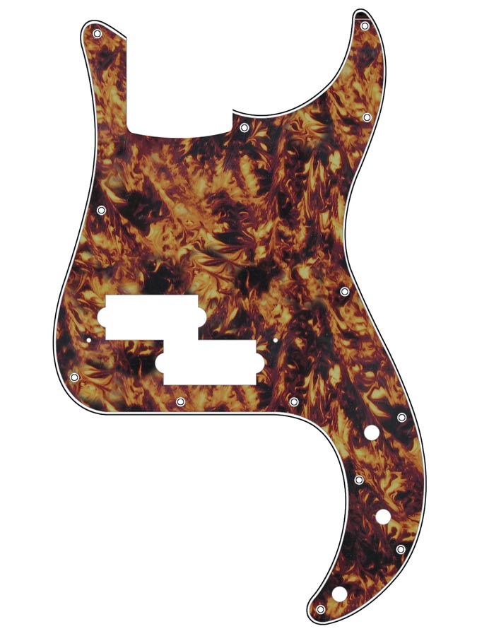 46 colours: Precision Bass Scratchplate/Pickguard Pick Guard for P-Bass - Bild 79 von 83