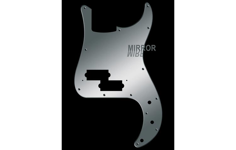 46 colours: Precision Bass Scratchplate/Pickguard Pick Guard for P-Bass - Bild 31 von 83
