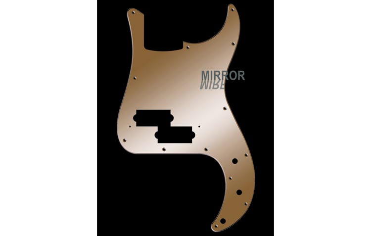 46 colours: Precision Bass Scratchplate/Pickguard Pick Guard for P-Bass - Bild 37 von 83