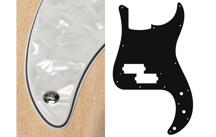 46 colours: Precision Bass Scratchplate/Pickguard Pick Guard for P-Bass - Bild 71 von 83