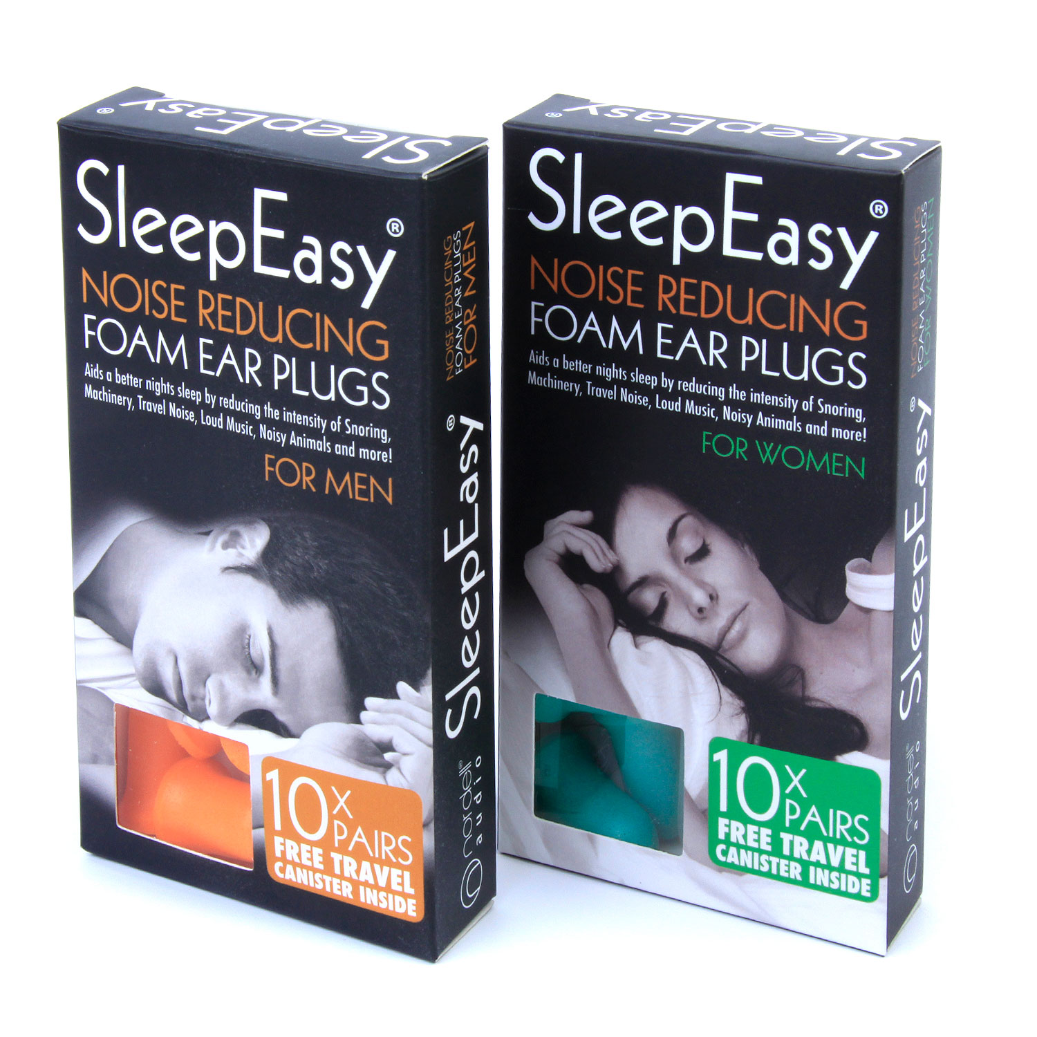 20 Foam Ear Plugs for Sleeping 37dB Snoring/Noise Reduction + Free Case eBay