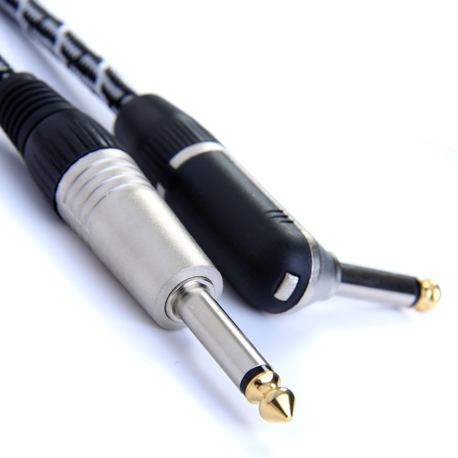 Premium Tweed Guitar Lead Vintage Noiseless Cable Electric/Bass