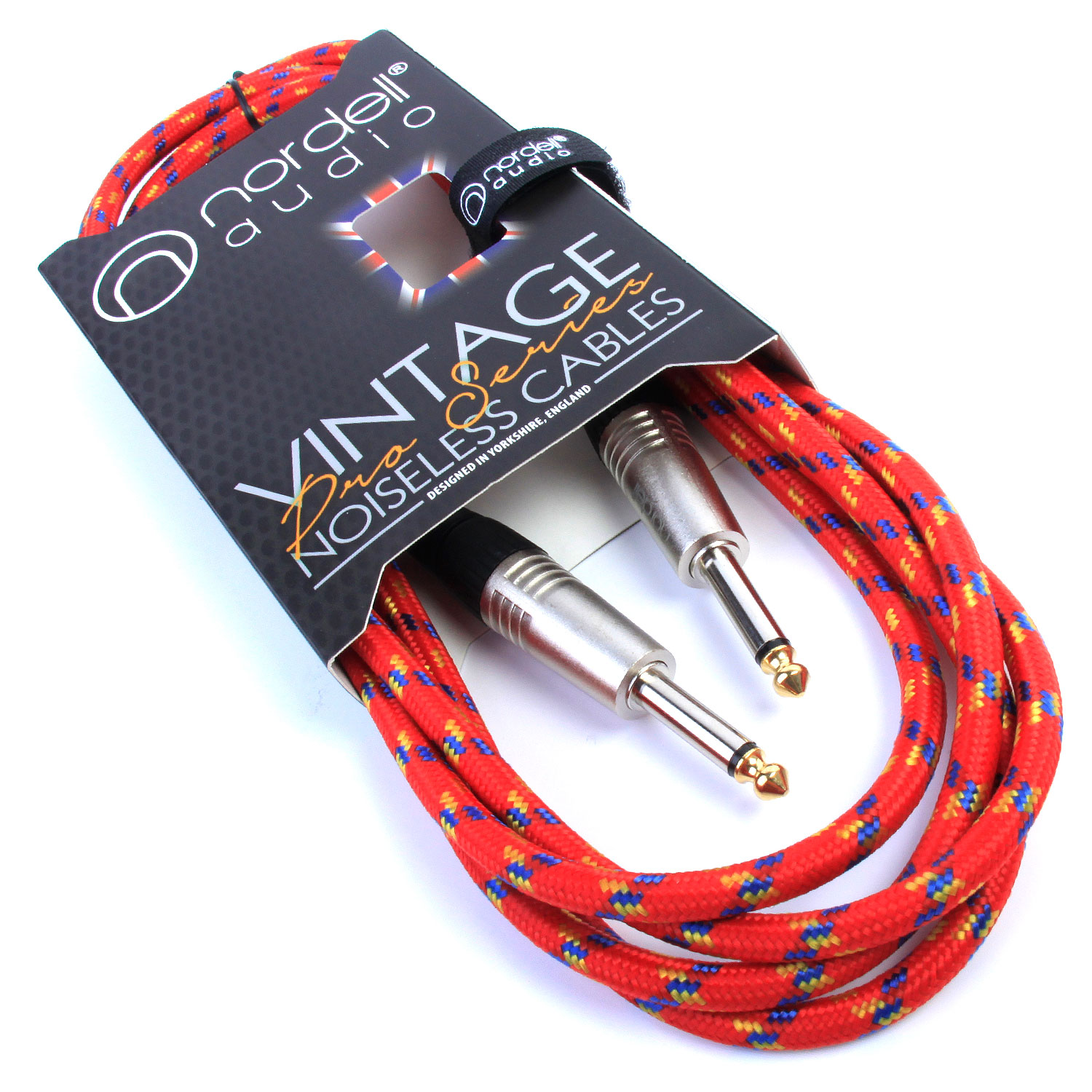 Premium Tweed Guitar Lead Vintage Noiseless Cable Electric/Bass