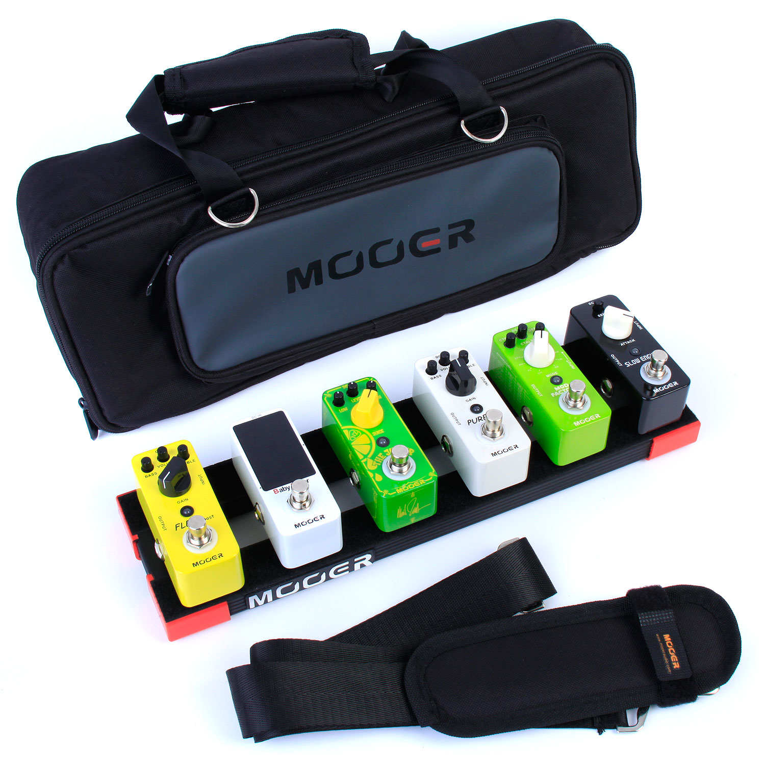 Mooer PB05 Stomplate Mini Pedal Board and Soft Carry Bag stomp plate eBay