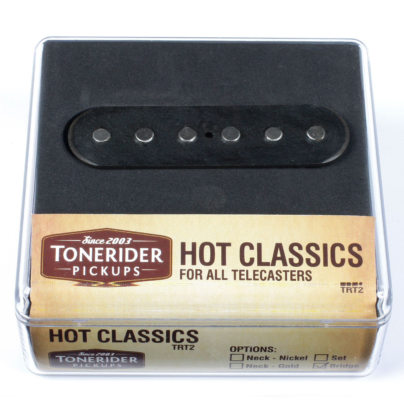 Tonerider Bridge Pickup Hot Classics Bridge/Neck for Fender Tele