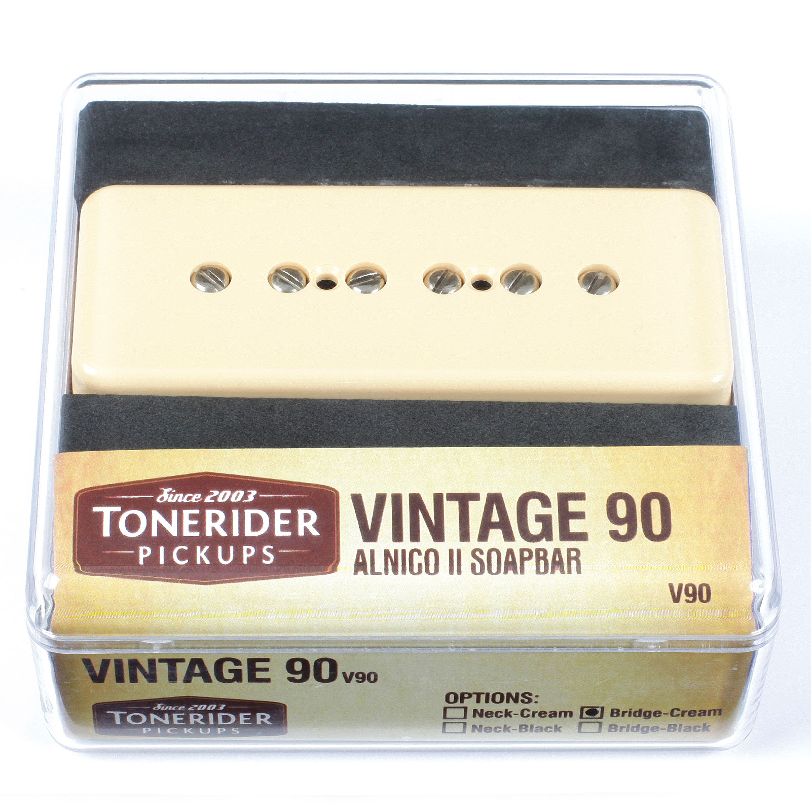 Tonerider Pickups P90 Vintage 90 Alnico II Soapbar Guitar Pickup eBay