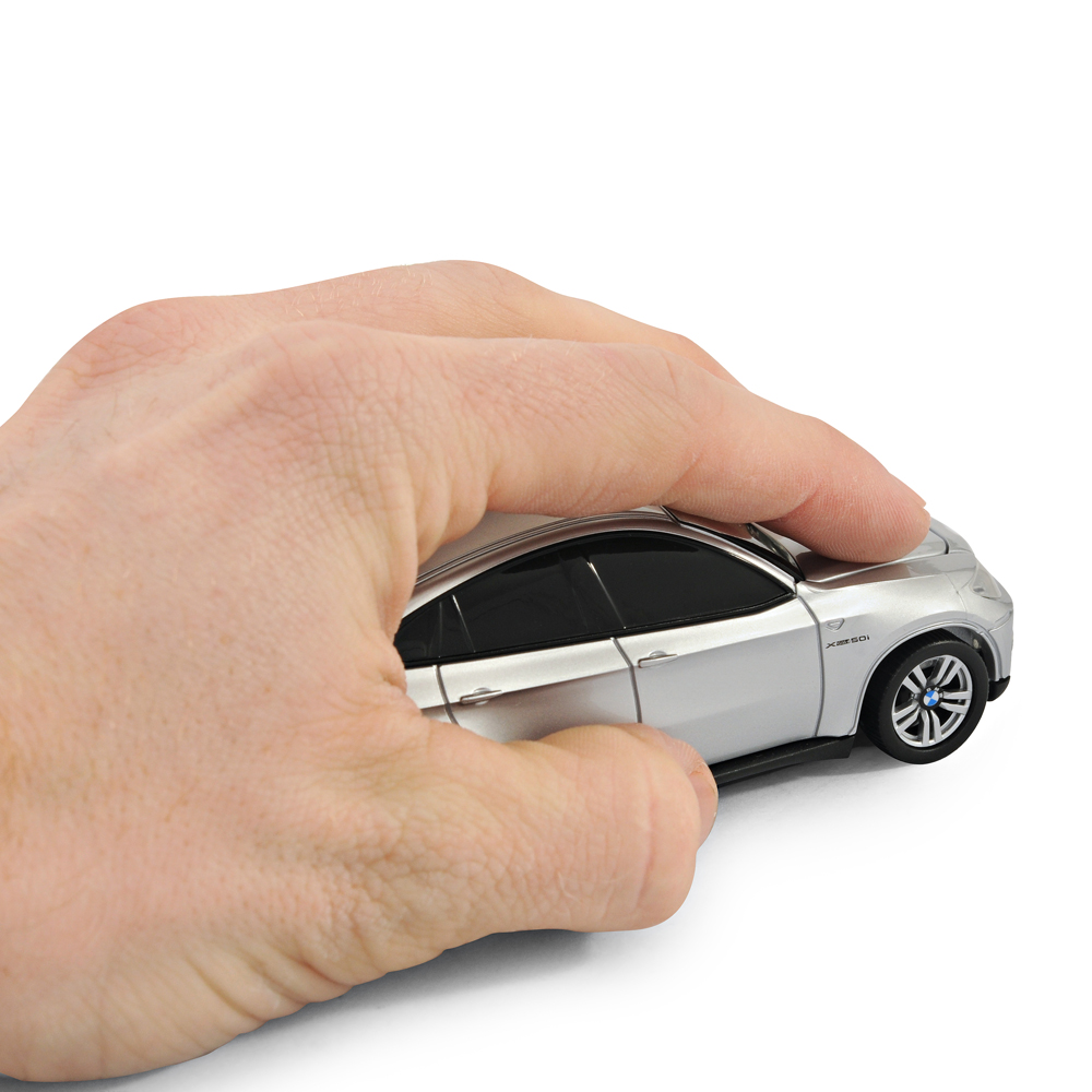Official Bmw X6 Car Wireless Computer Mouse Silver Ebay