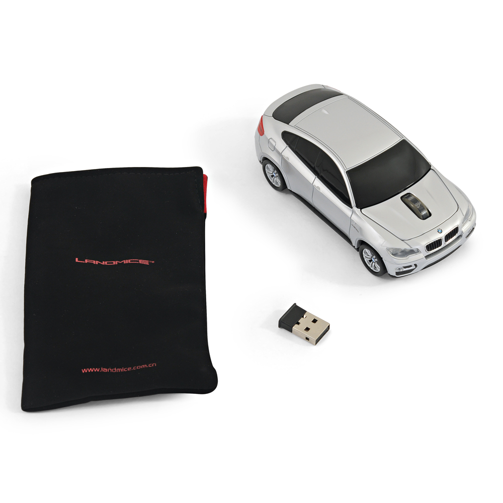 Official Bmw X6 Car Wireless Computer Mouse Silver Ebay