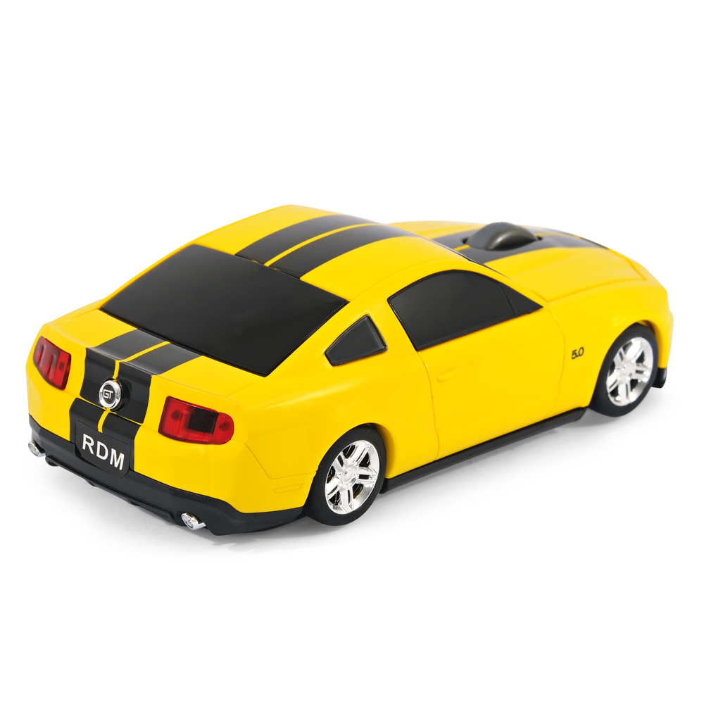Road Mice Ford Mustang GT Car Wireless Computer Mouse Yellow eBay