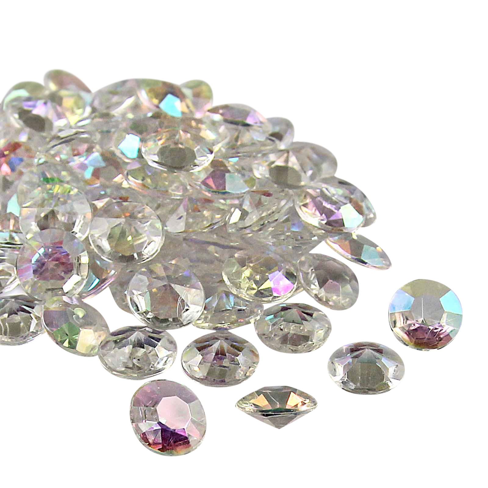 10mm Wedding Decoration Scatter Table Crystals Diamonds Acrylic