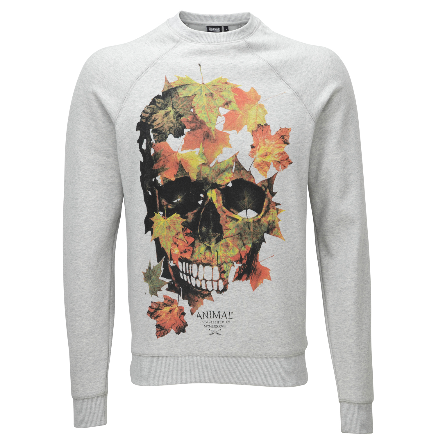 Animal Mens Graphic Fashion Print Crewneck Sweatshirt Jumper Sweater