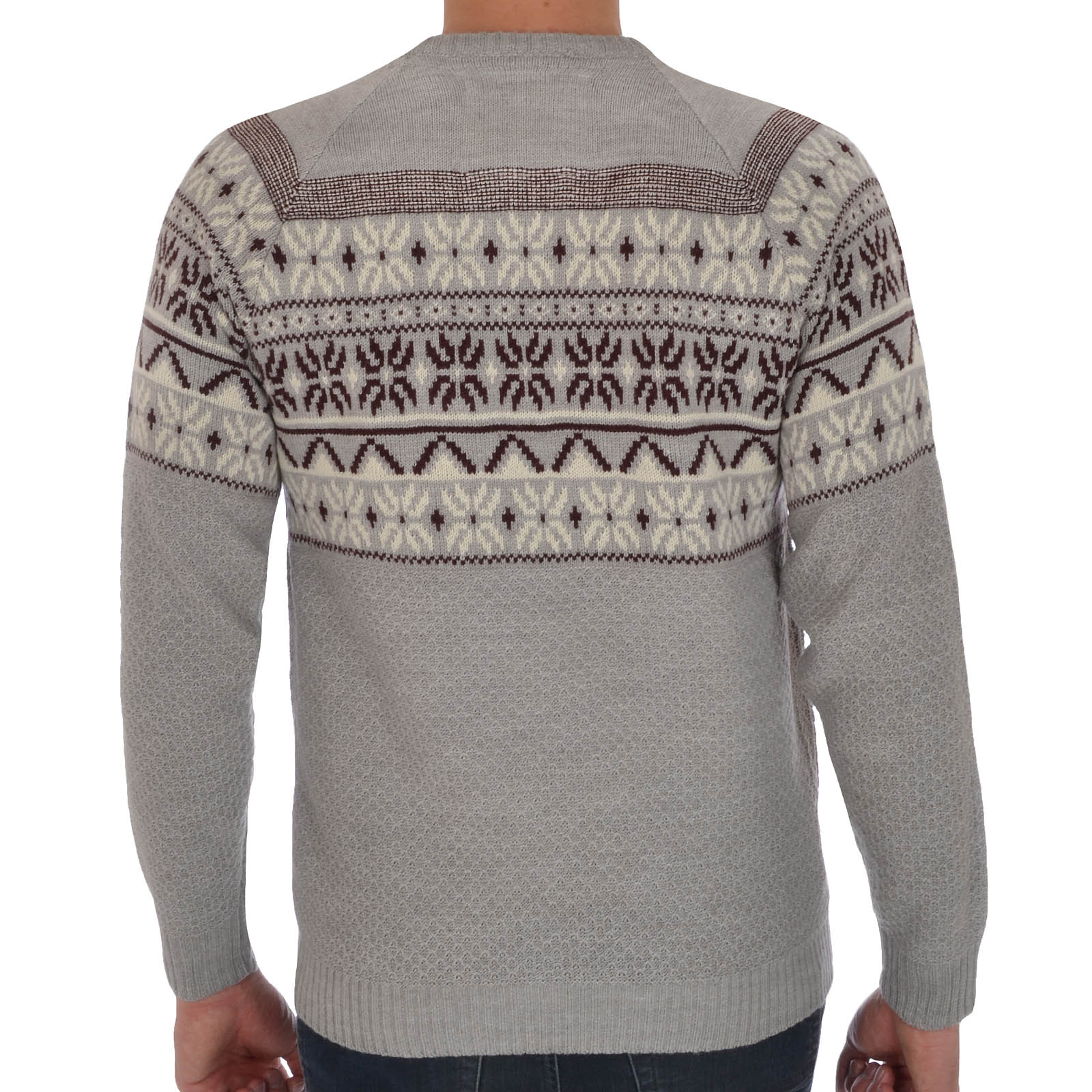 crew neck christmas sweater