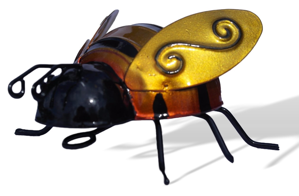 Metal golden metal bumble bee wall art eBay