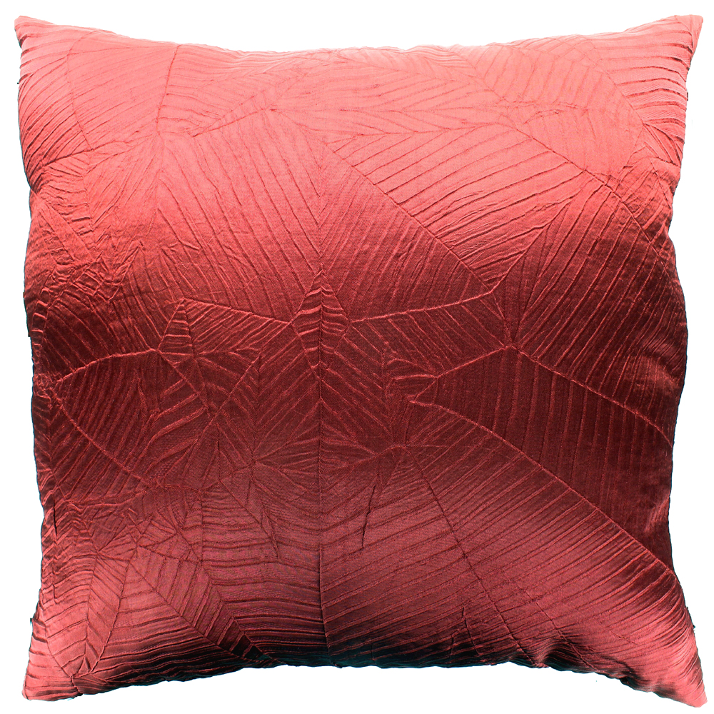 Silky Leaf Textured Cushion Cover eBay