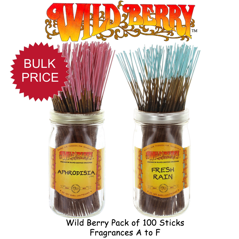 Wild Berry Incense Sticks Pack of 100 Fragrances A to F eBay