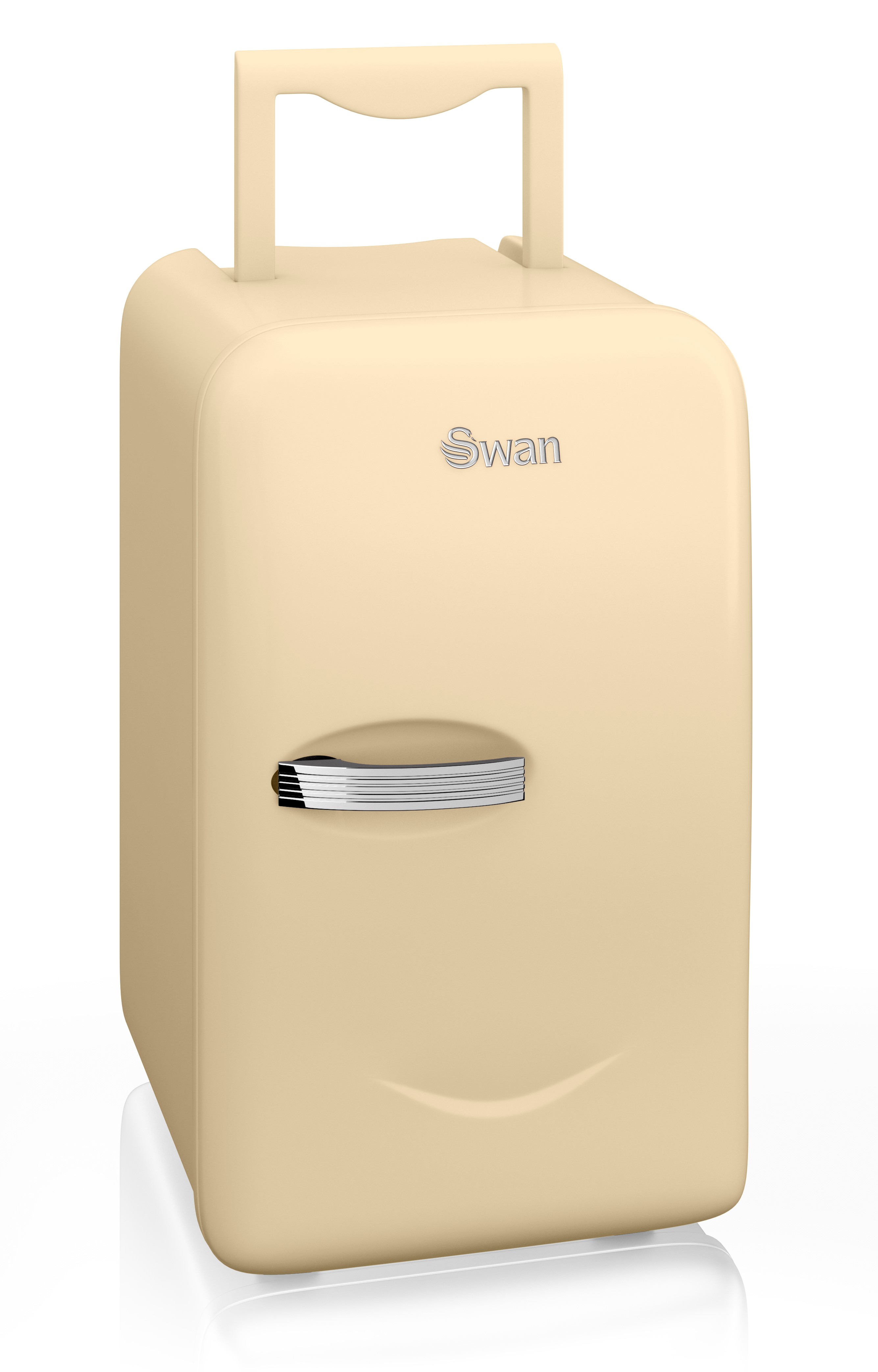 Swan Retro Vintage Mini Fridge Cream SRE10010CN
