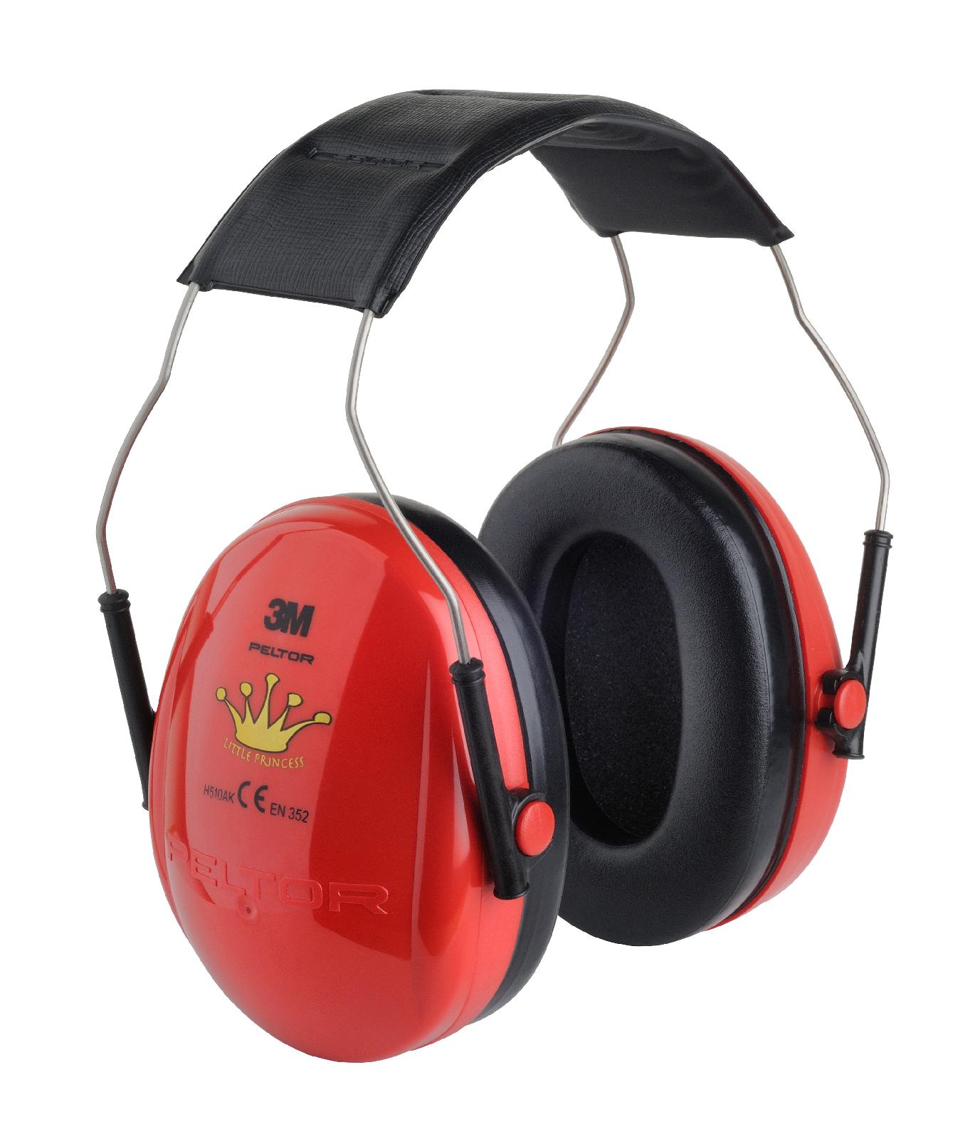 3M Peltor Optime Kid Little Princess Red Children Ear Muffs / Defenders