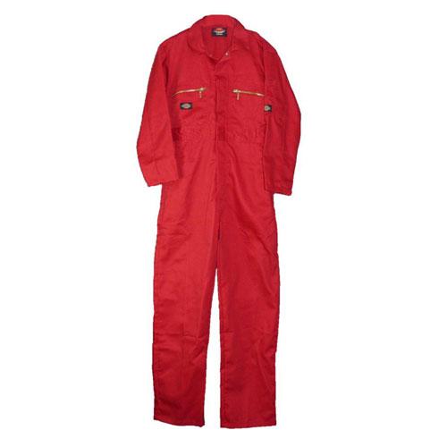 Dickies Childs Kids Junior Boilersuit Overalls Coverall WD4839J (Red or