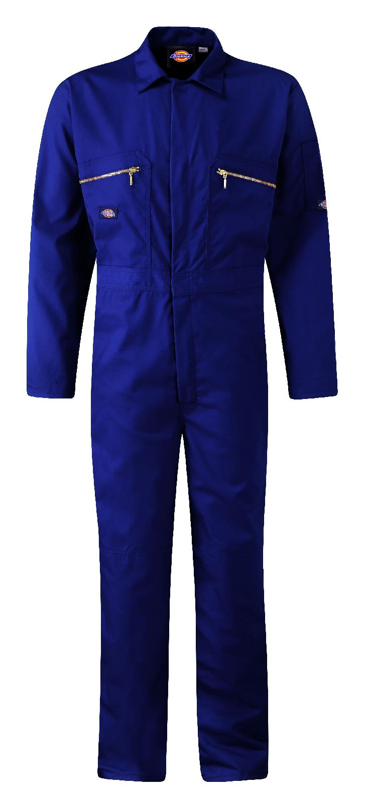 Dickies Mens Redhawk Zip Front Overall / Coverall / Boiler Suit All