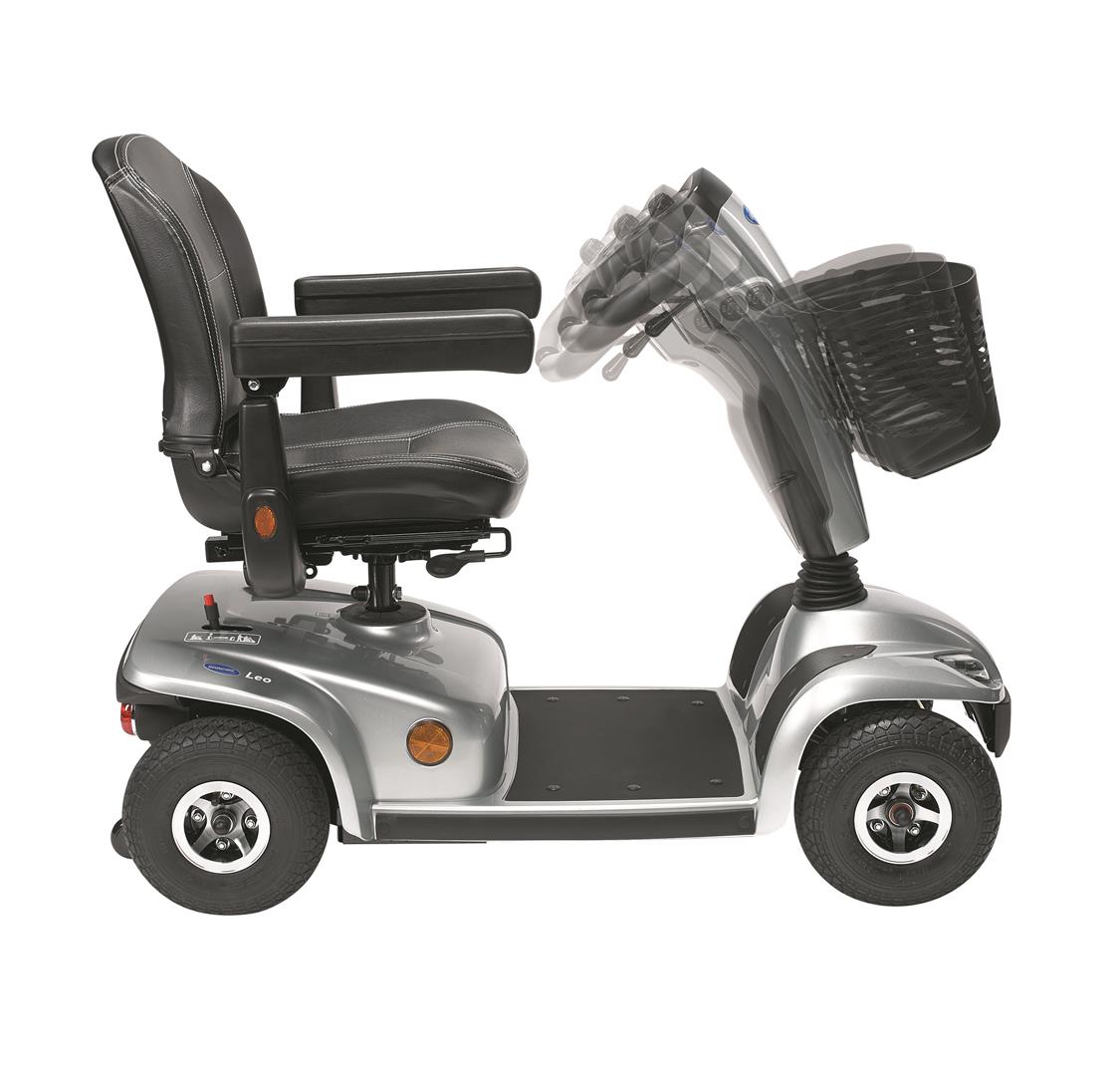 Invacare Leo Mini 4mph Pavement Mobility Scooter with Seat Suspension
