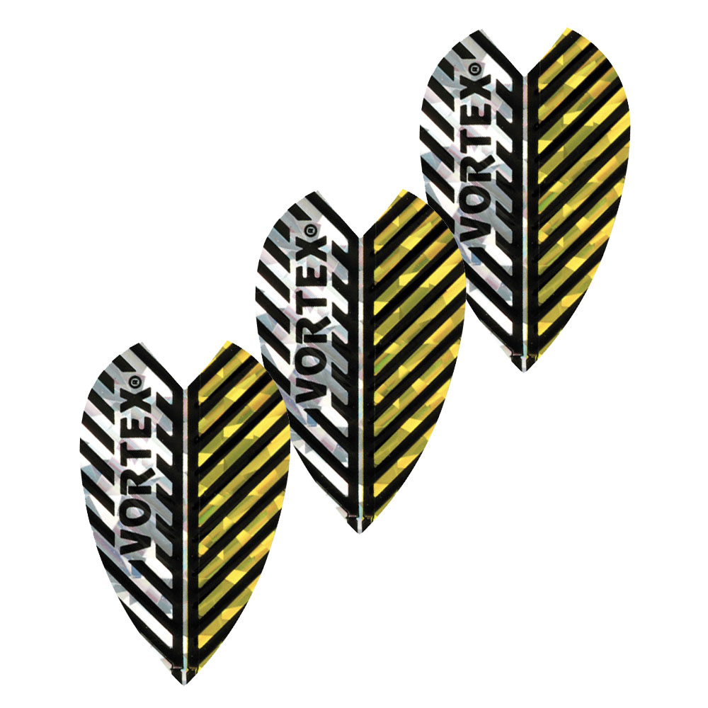 HARROWS Vortex Holographic Pear Feather Dart Flights