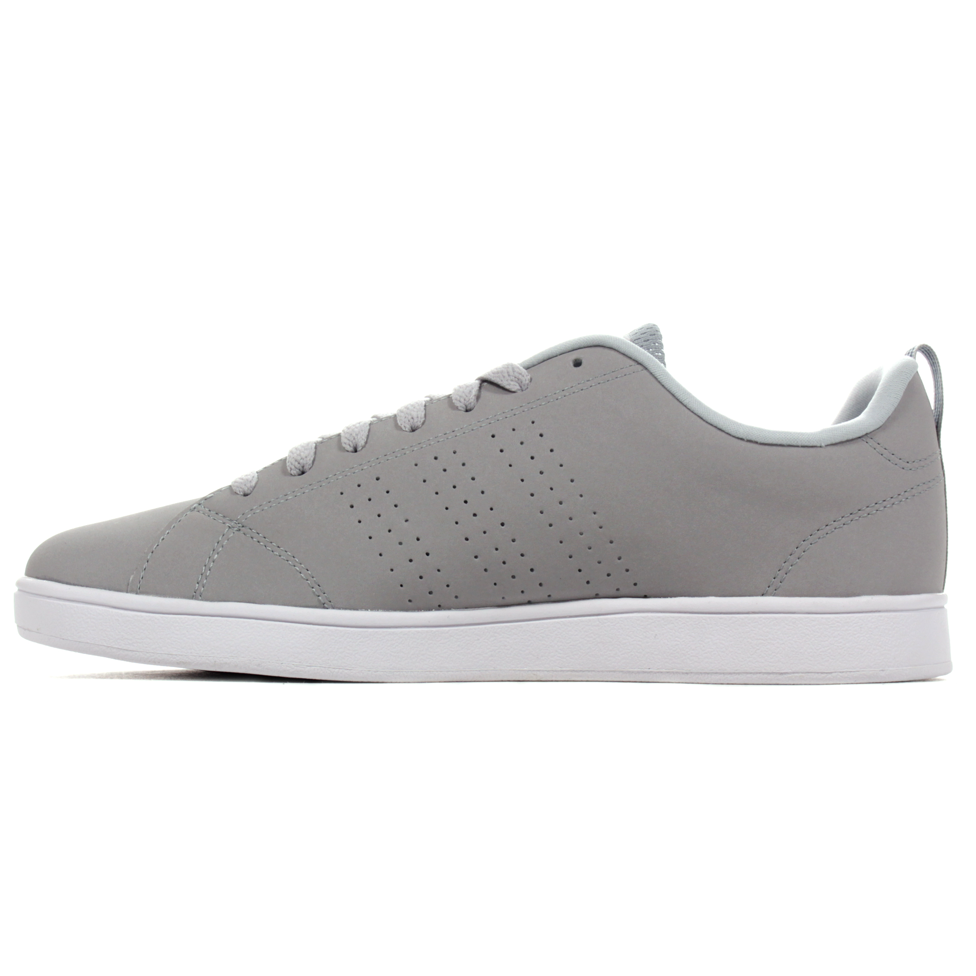 adidas cloudfoam advantage clean men's trainers grey adidas cloudfoam advantage clean men's trainers grey