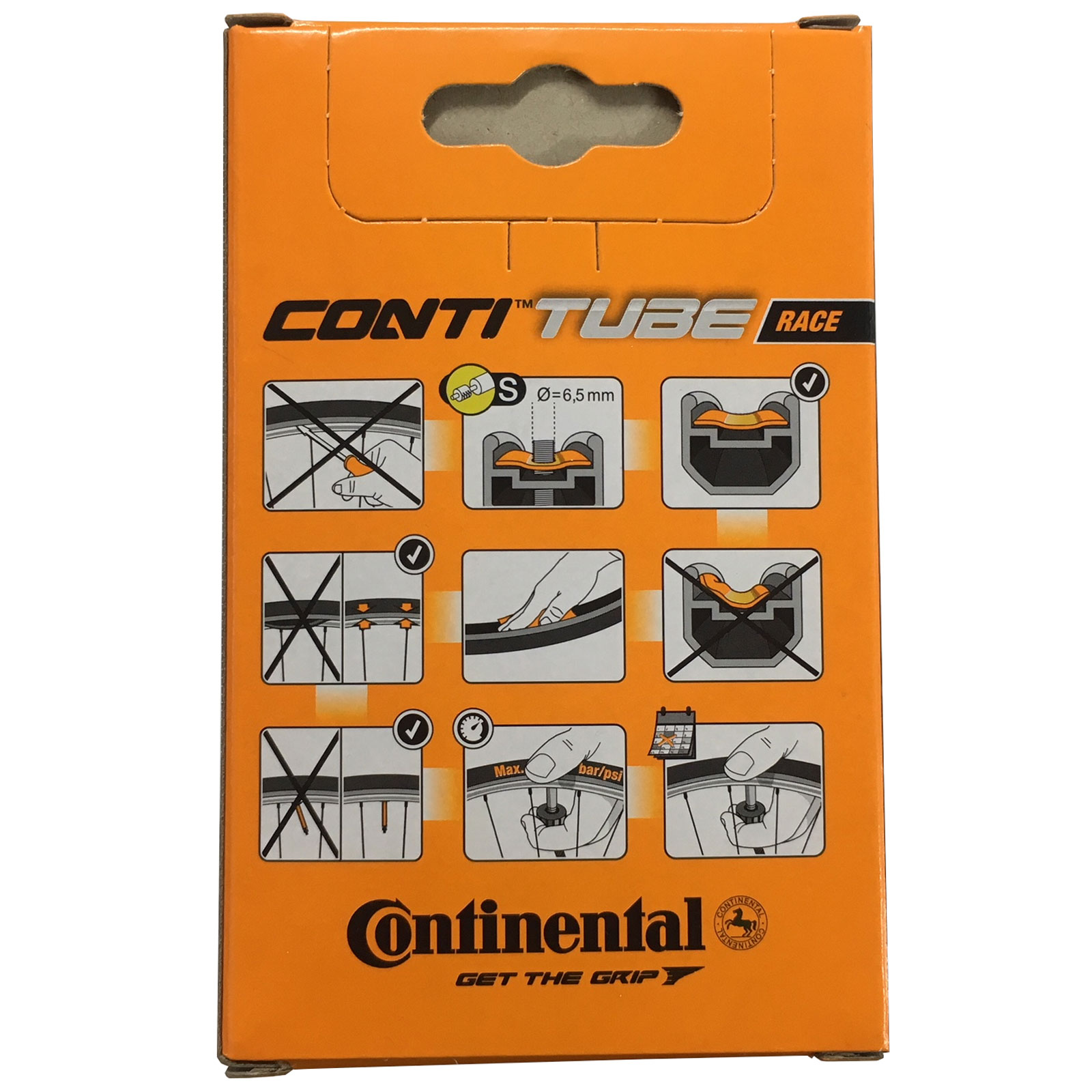 Continental Race 28 Road Bike PRESTA Tube Intérieur
