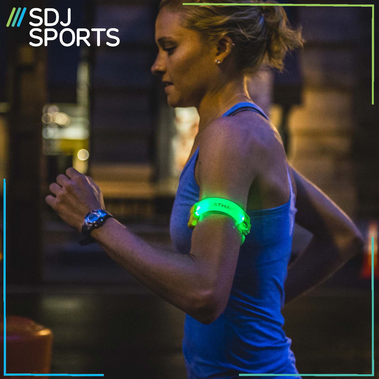 NATHAN LIGHTBENDER LED ARMBAND LIGHT FOR CYCLING & RUNNING eBay