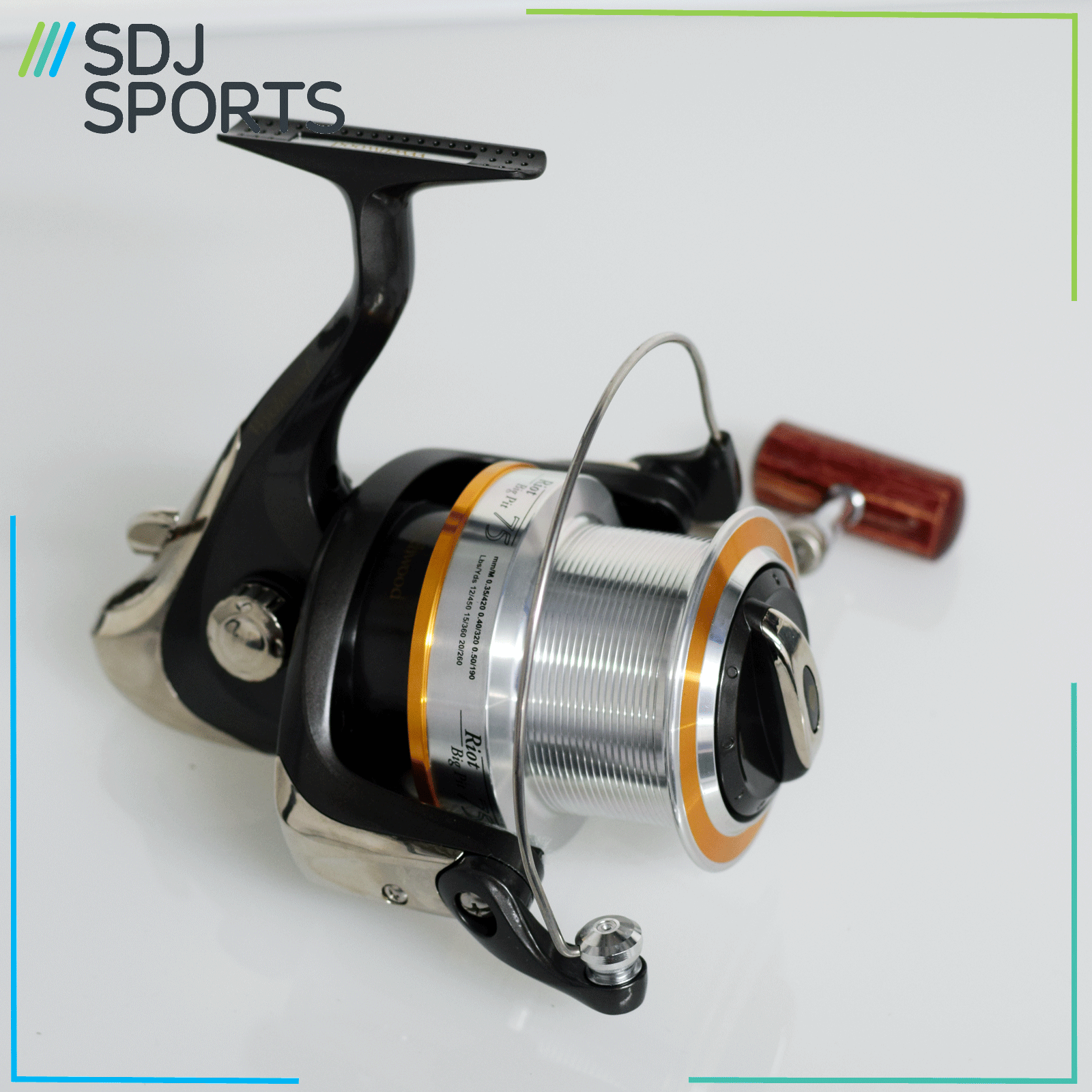 WYCHWOOD RIOT BIG PIT 65 & RIOT BIG PIT 75 COARSE & CARP FISHING REEL